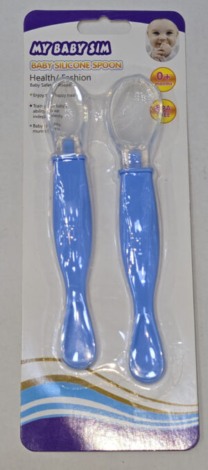 baby silicon spoon
