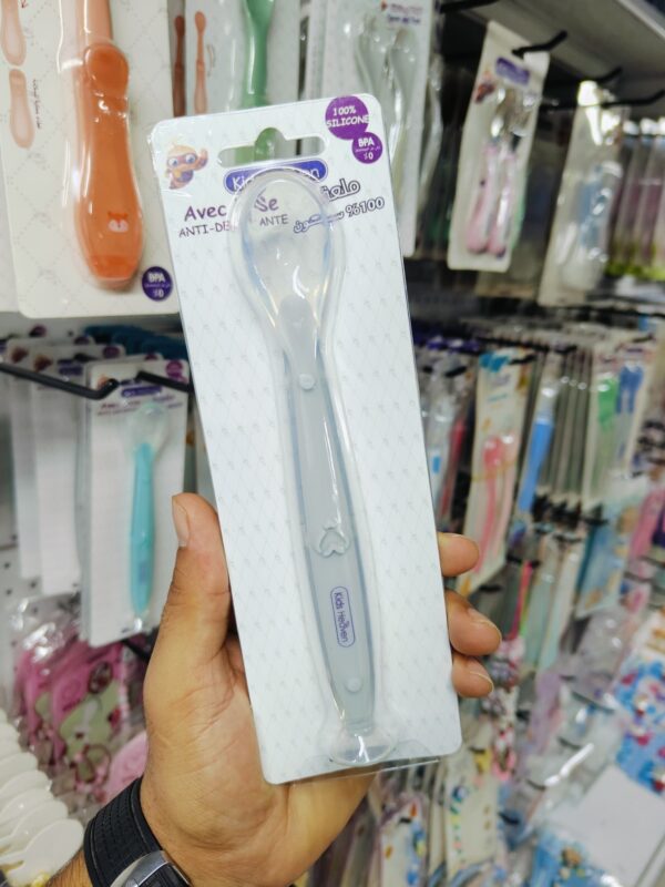 Cuillère bébé silicone