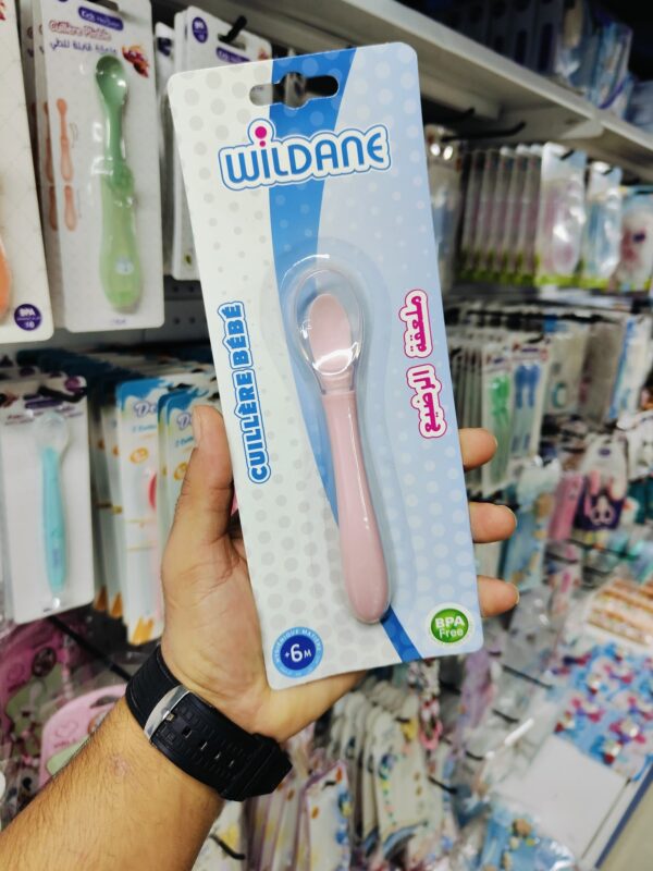 Cuillère bébé silicone