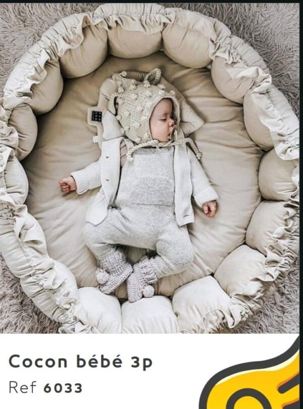 Cocon bébé 3 pièces