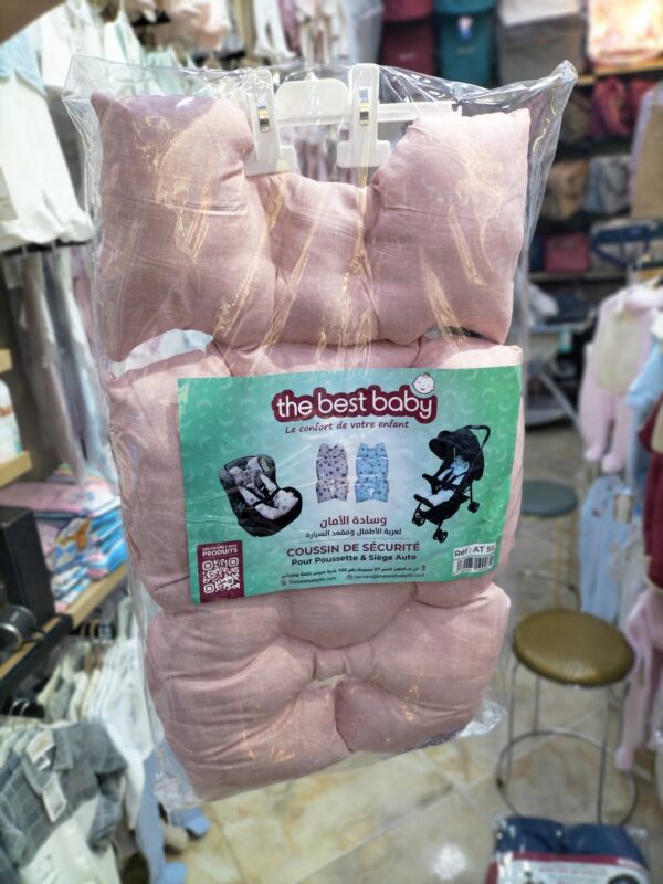 Coussin de sécurite pour poussette et siége auto
